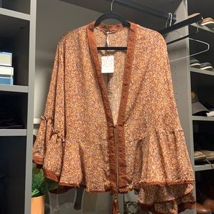 Free People Lola Kimono Sz Small NWT